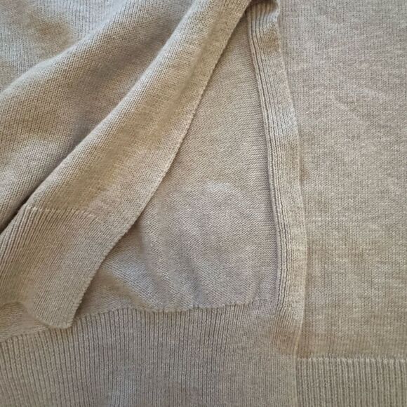 ATM Anthony Thomas Melillo Light Gray Zip-Up pop over Hoodie, Cashmere blend. - Picture 3 of 6